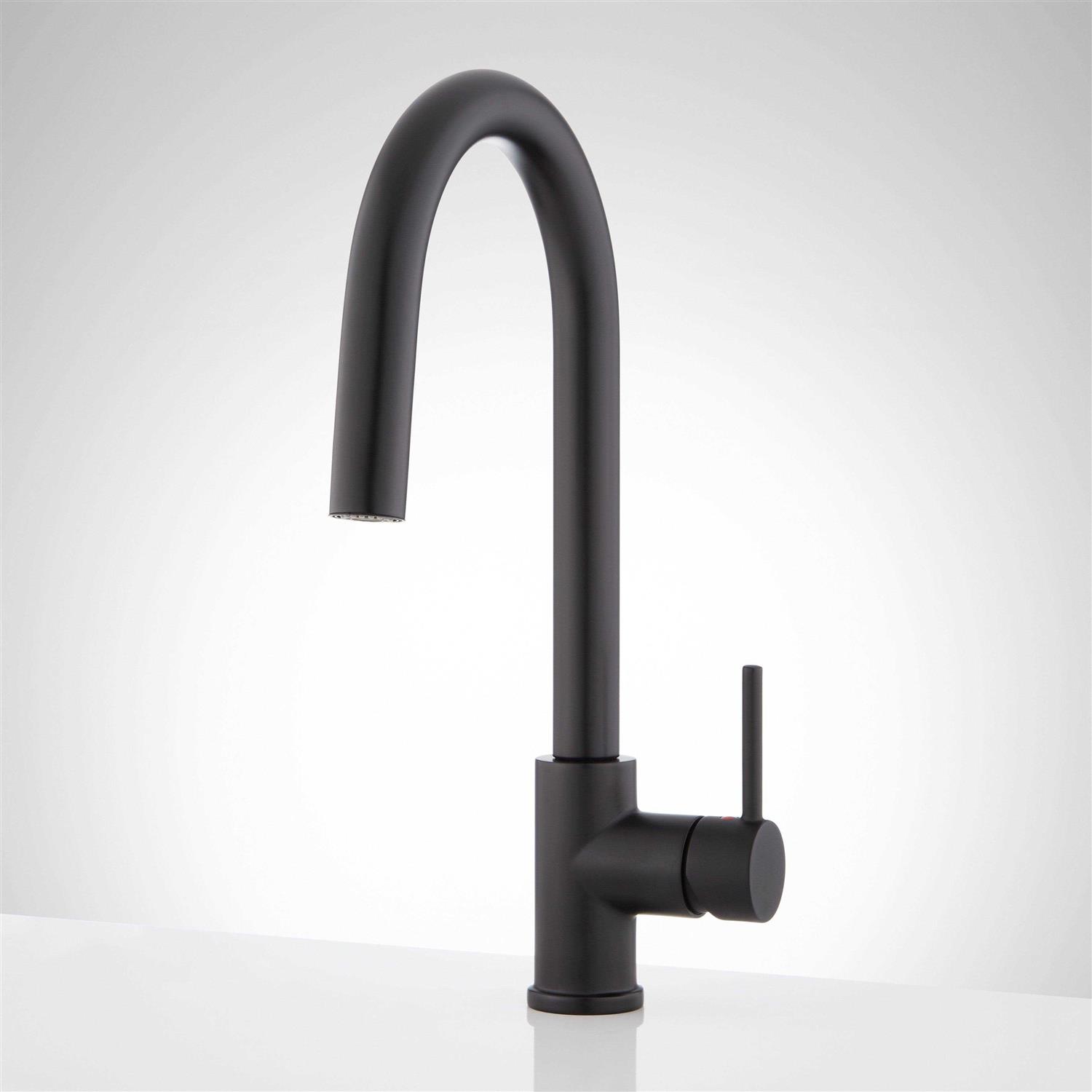 Signature Hardware Ravenel Single Handle Pull Down Sprayer Kitchen Faucet