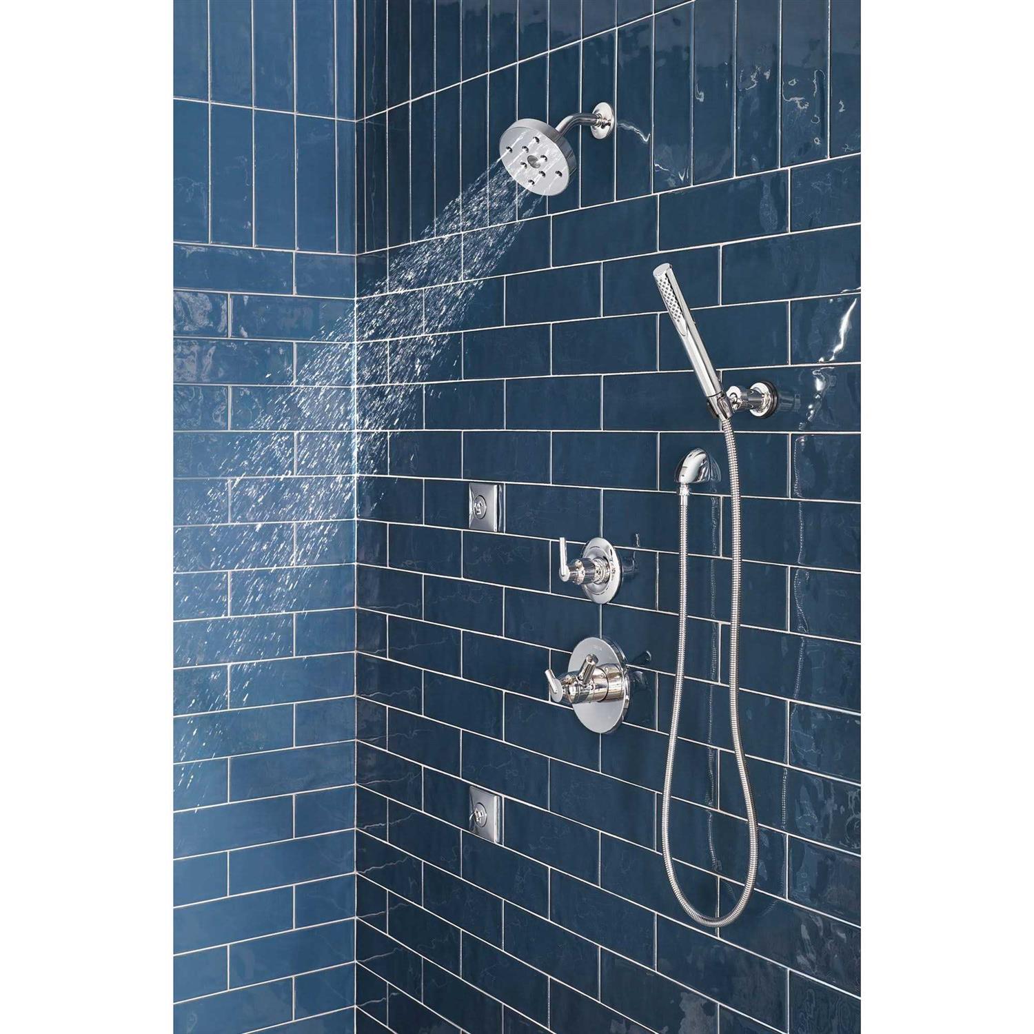 Delta Grail Premium Adjustable Single-Setting Wall-Mount Hand Shower 55085 - Image 2