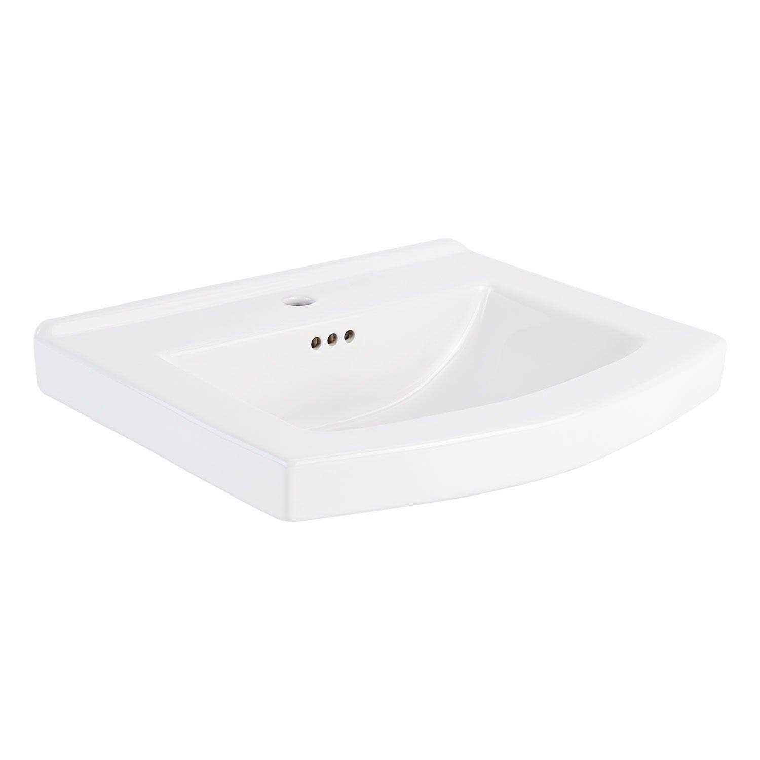 signature hardware Pennfield Porcelain Wall Mount Sink - Image 5