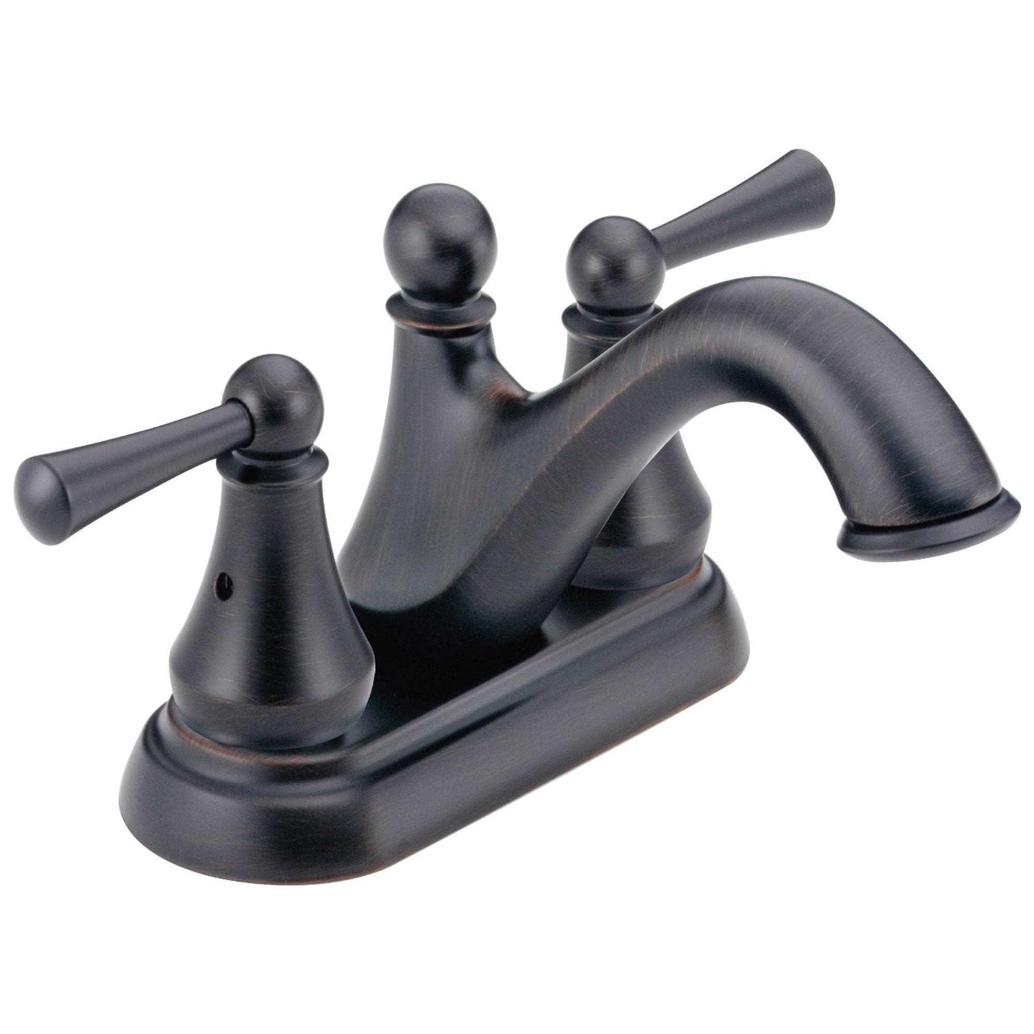 Delta Haywood Handle Centerset Bathroom Faucet 25999LF