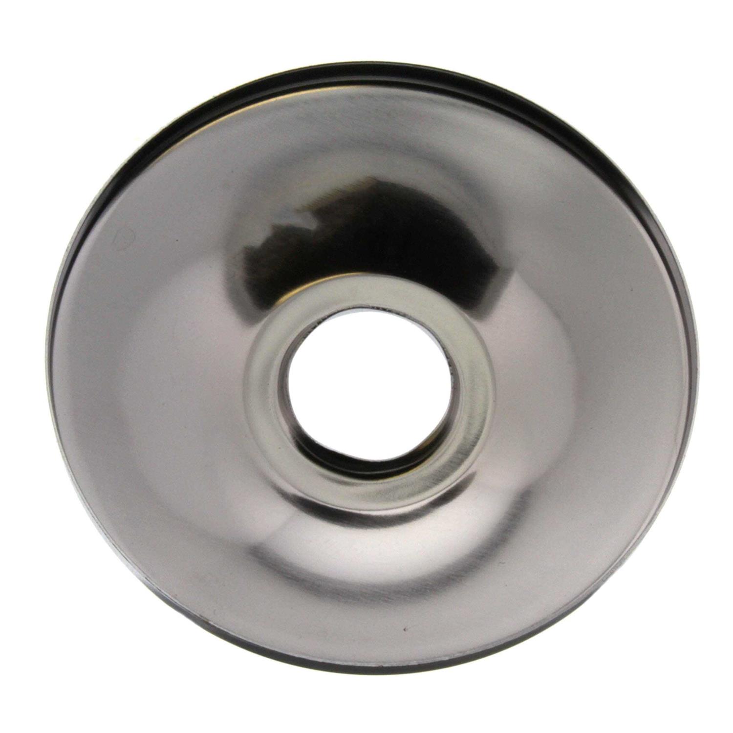 Wal-rich 1611004 1/2 CTS Chrome Plated Steel Low Escutcheon - Image 3