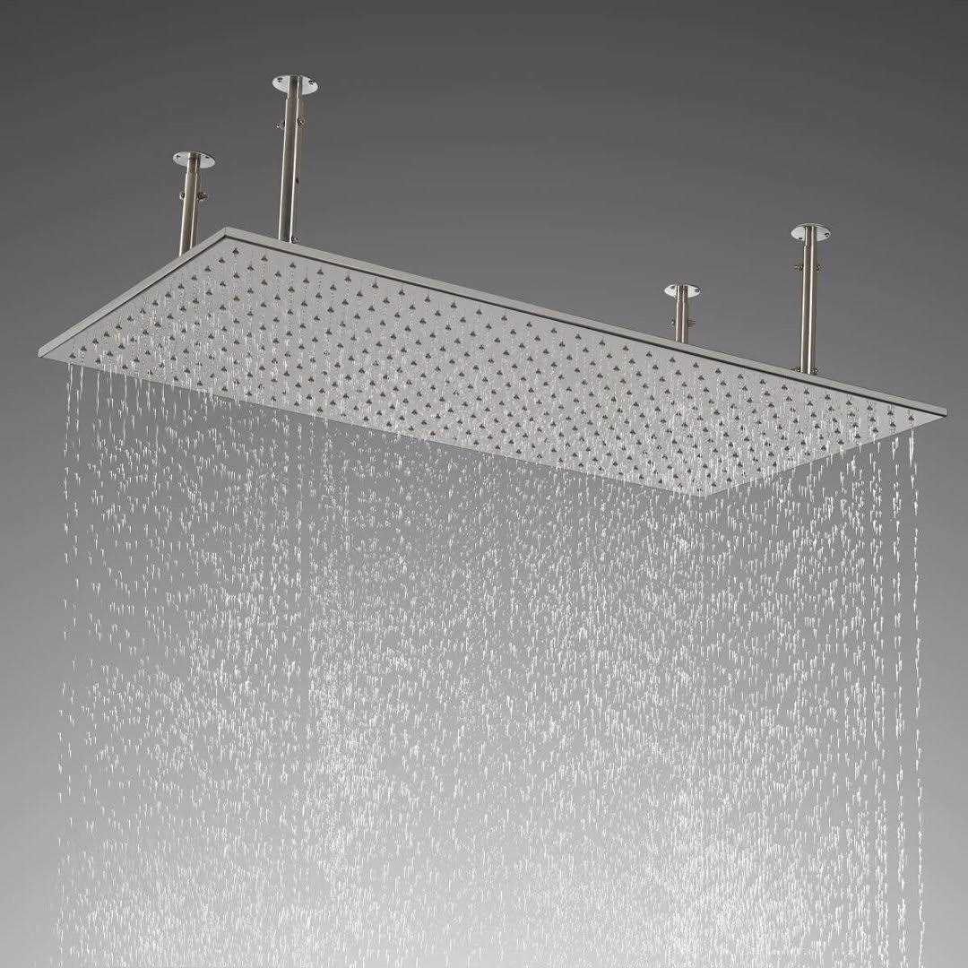 Senlesen 310-L4080HS Rain Fixed Shower Head 2.5 GPM GPM with Self-Cleaning - Image 4