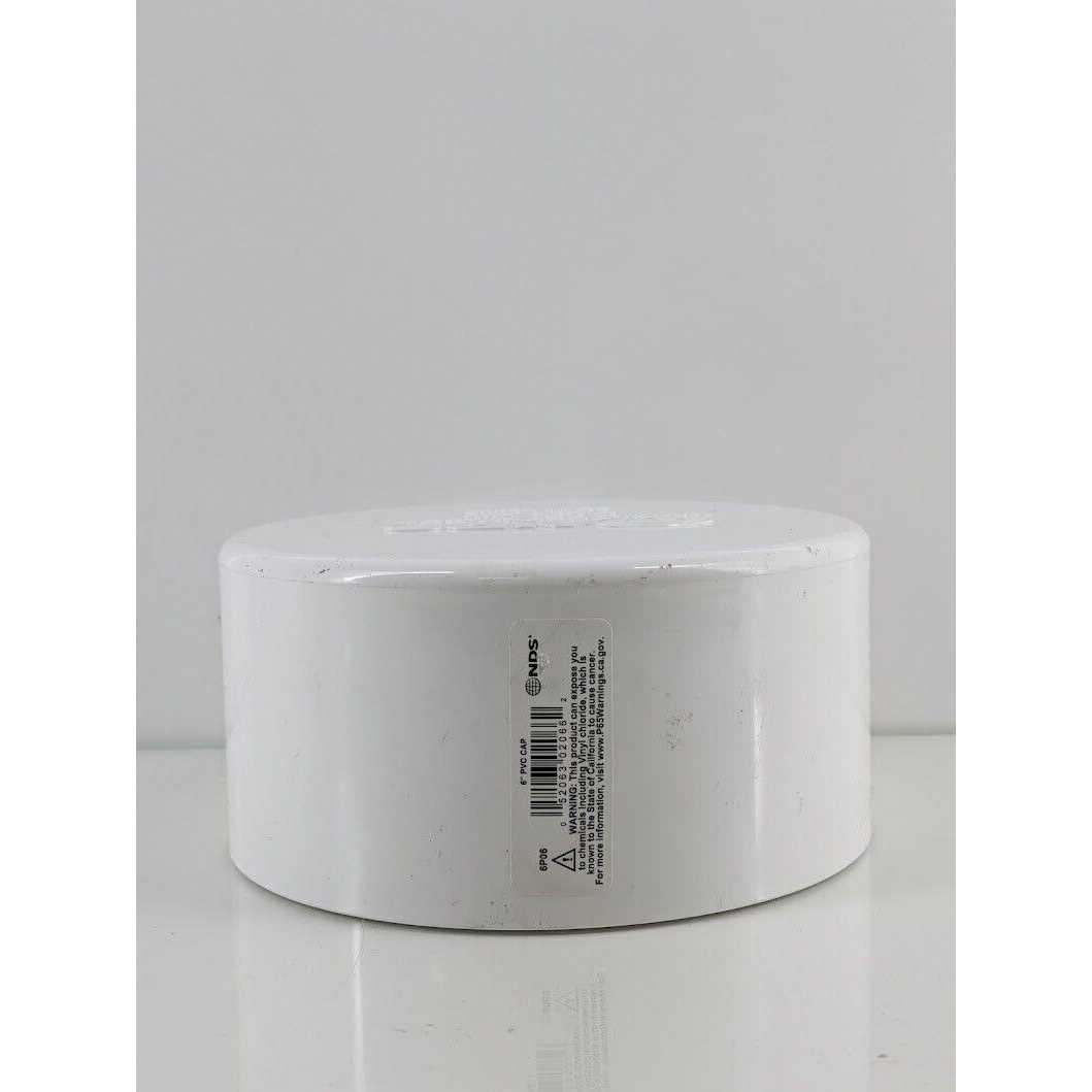 NDS 6P06 6 in. PVC Drain Cap - Image 3