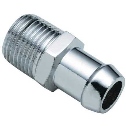 Mr. Gasket 9744 Chrome Heater Hose Fitting - Image 2