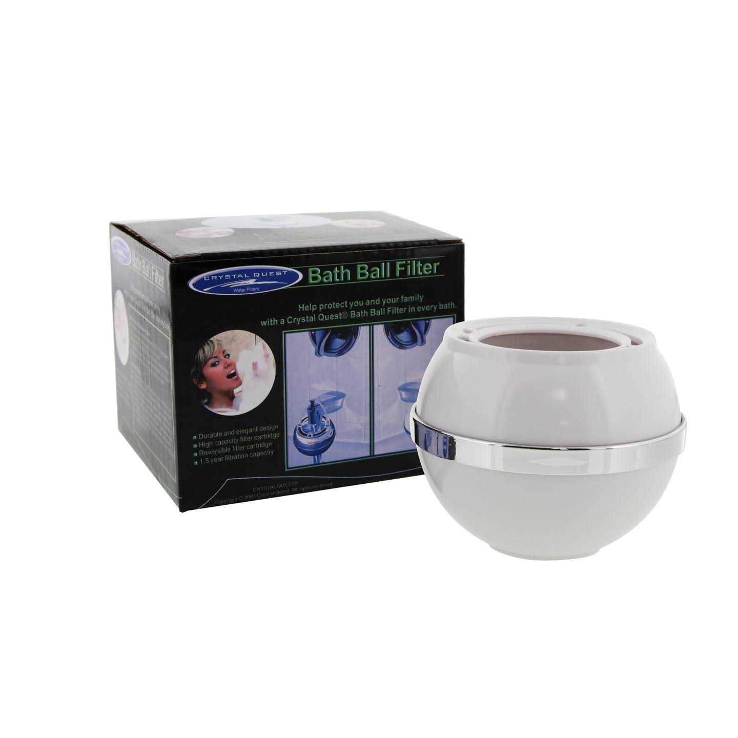 Crystal Quest White Bath Ball Filter - Image 5