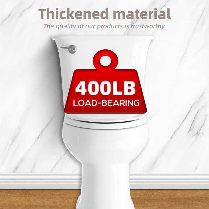 CcBello Elongated Toilet Seat Quick-Release Hinges Slow Close - Image 5