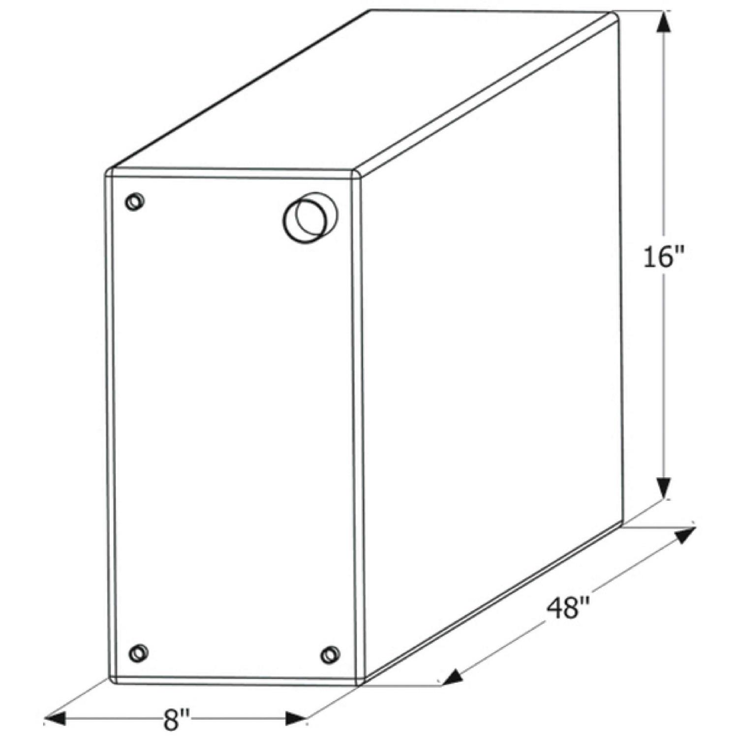 Icon 12733 Fresh Water Tank - Image 3