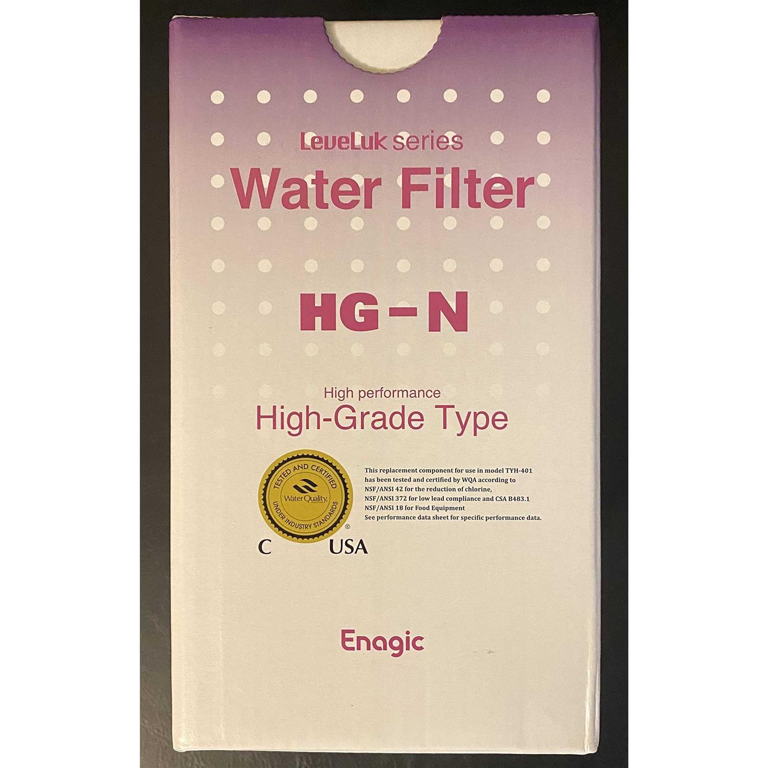 Original authentic enagic HG-N water filter