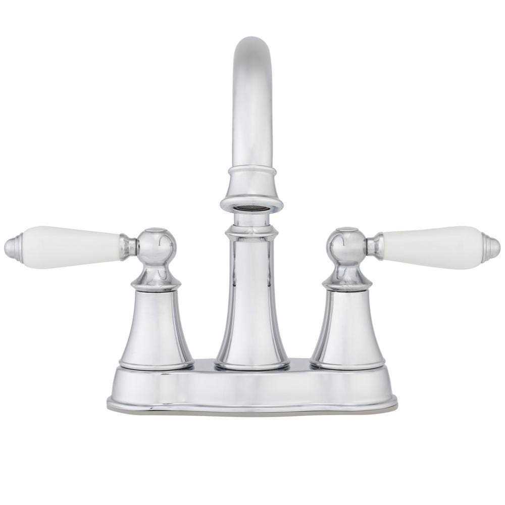 Pfister LF-048-COPC Courant Centerset Bathroom Faucet Polished Chrome - Image 4