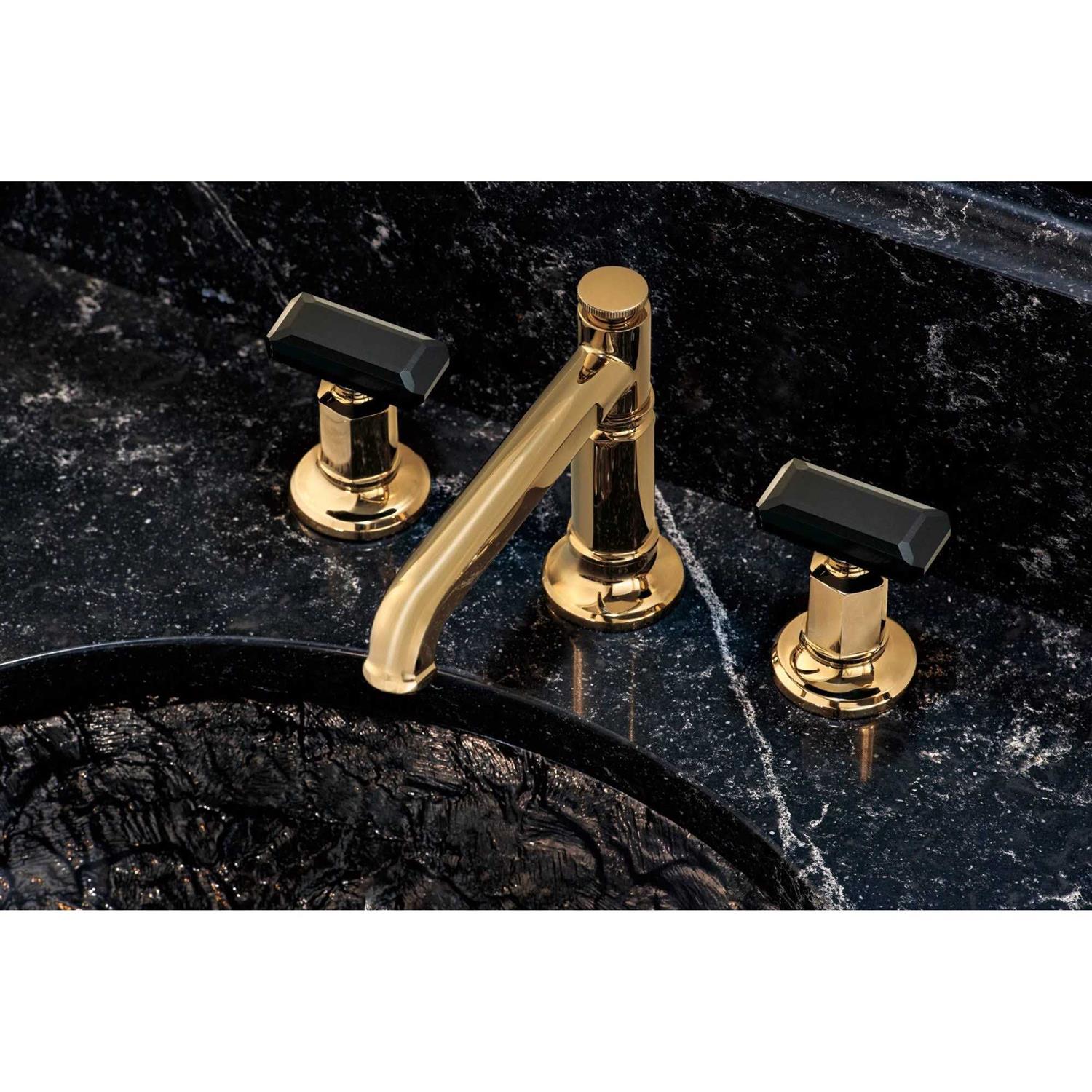 Brizo Invari Widespread Lavatory Faucet with Arc Spout 65376LF-PNLHP - Image 5
