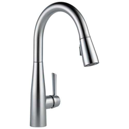 Delta Leland Single Handle Pull Down Kitchen Faucet - Image 4