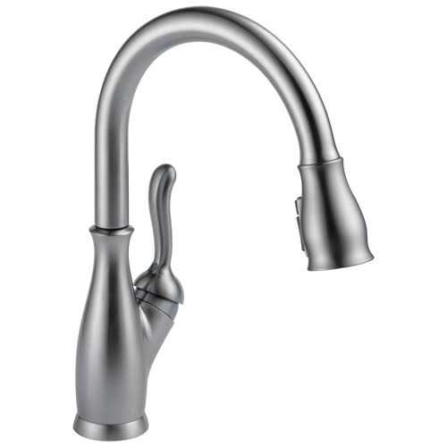 Delta Leland Single Handle Pull Down Kitchen Faucet - Image 2