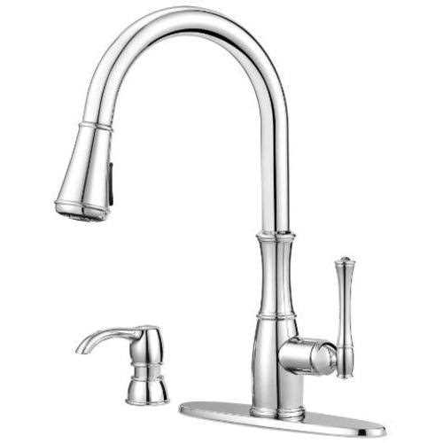 Pfister Wheaton Single Handle Pull Down Kitchen Faucet GT529-WH1 - Image 5