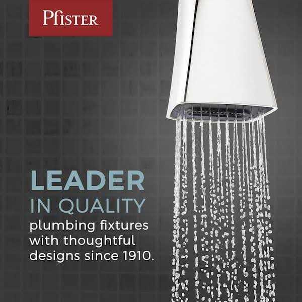 Pfister Ladera Single-Handle 3-Spray Tub and Shower Faucet in Matte Black - Image 2