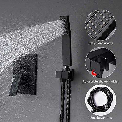 STARBATH Shower Jets System 12 inch Ceiling Mounted Rainfall Shower Head - Image 5