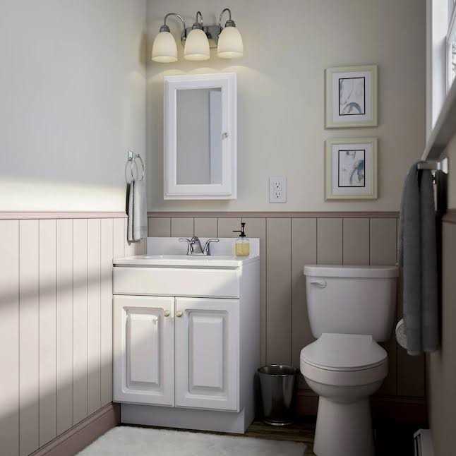 Project Source Chrome 2-handle 4-in Centerset WaterSense Bathroom Sink Faucet with Drain - Image 3