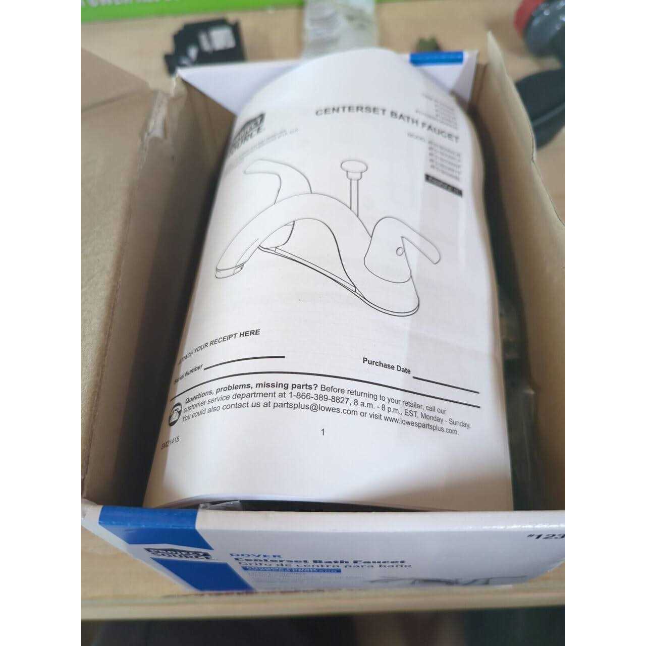 Project Source Chrome 2-handle 4-in Centerset WaterSense Bathroom Sink Faucet with Drain - Image 4