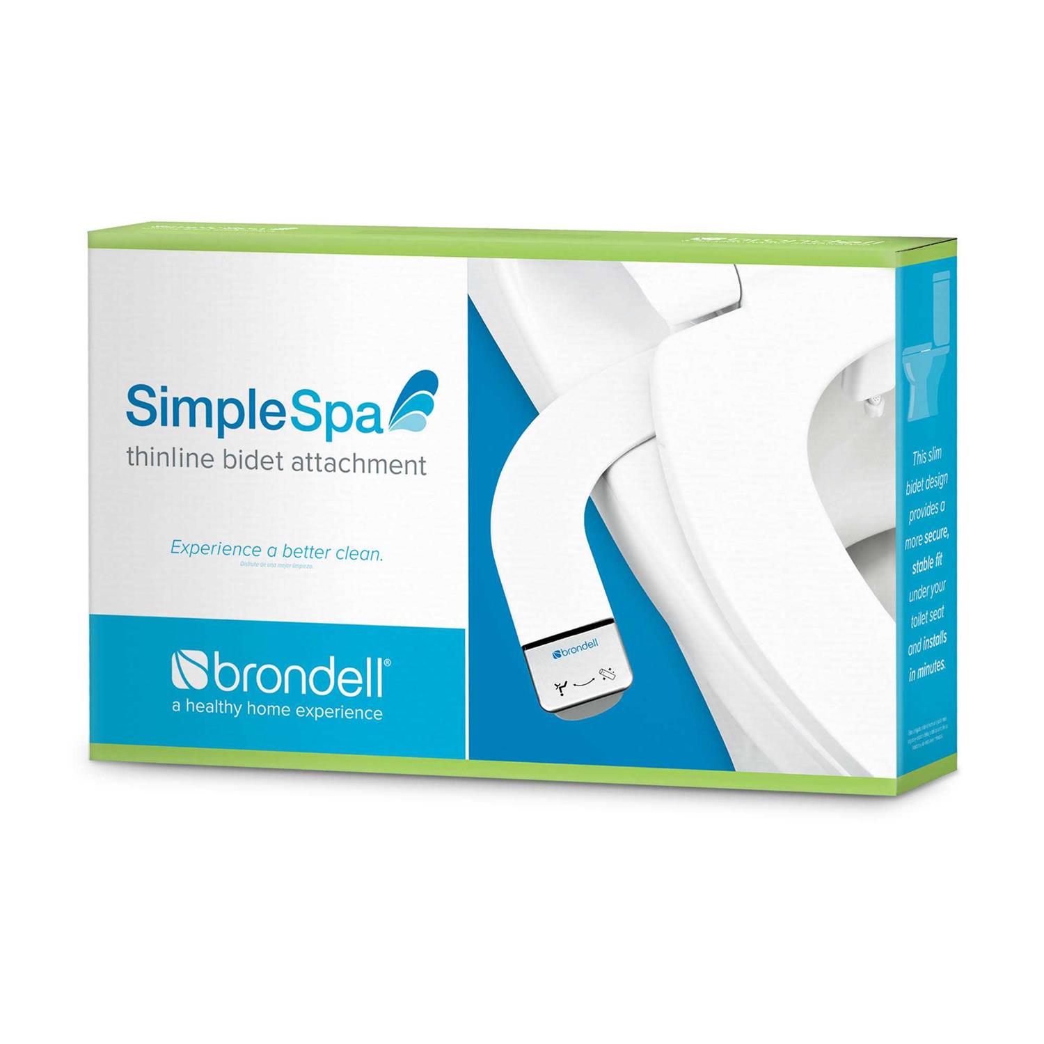 Brondell Bidet Thinline SimpleSpa SS-150 Fresh Water Spray Non-Electric - Image 3