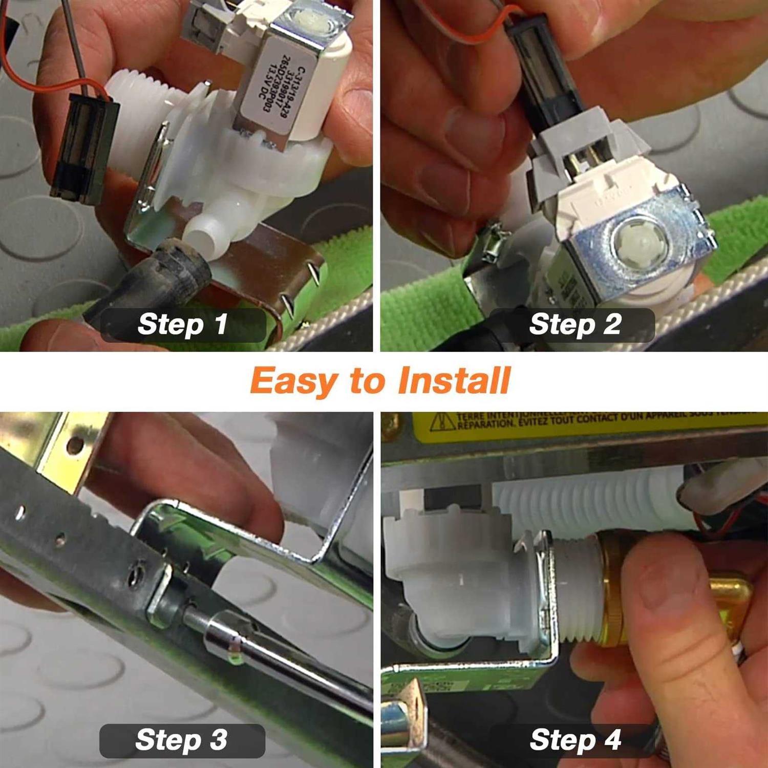 WD15X24213 WD15X22999 WD15X26140 Dishwasher Valve by Blutoget -Compatible for GE Dishwasher-Replaces 4547181 AP6286892 PS12342758 EAP12342758 - Image 4