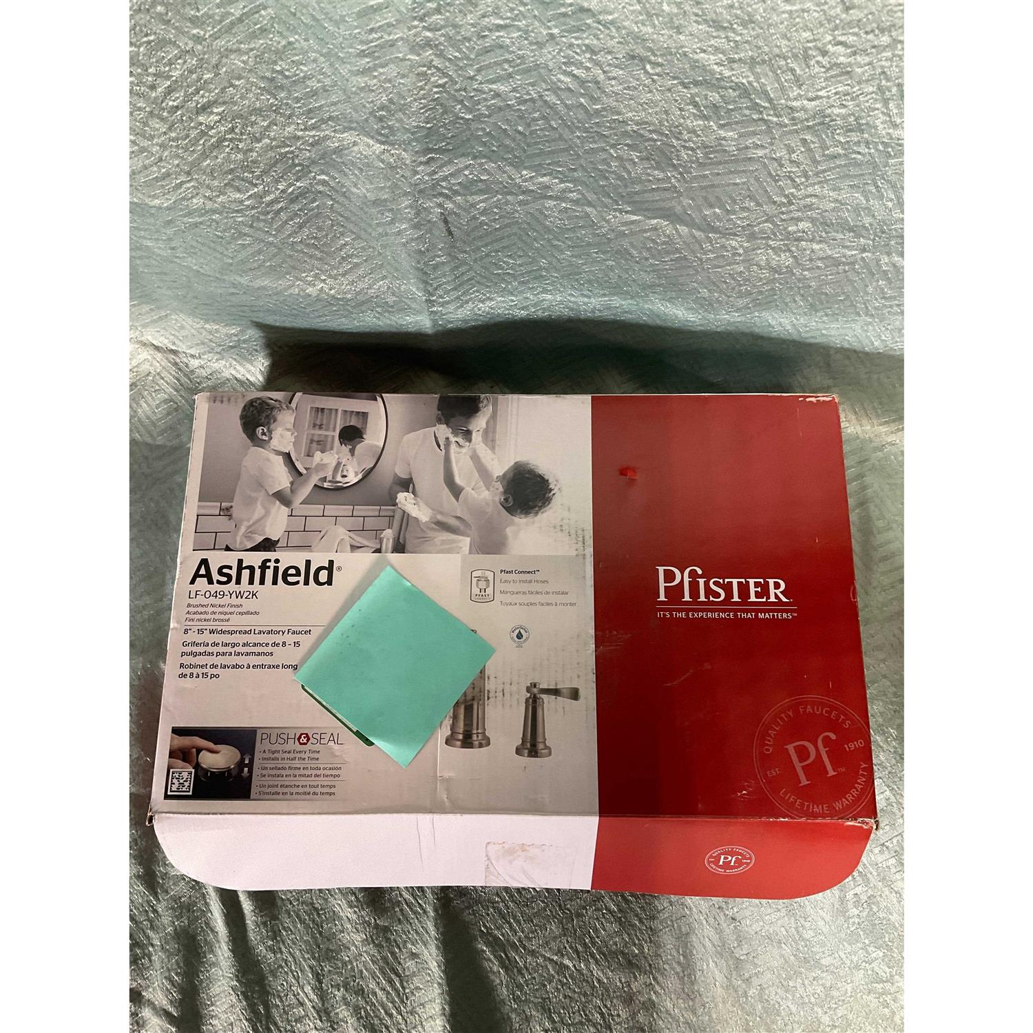 Pfister Ashfield 2-Handle Widespread Bathroom Faucet Brushed Nickel - Image 3