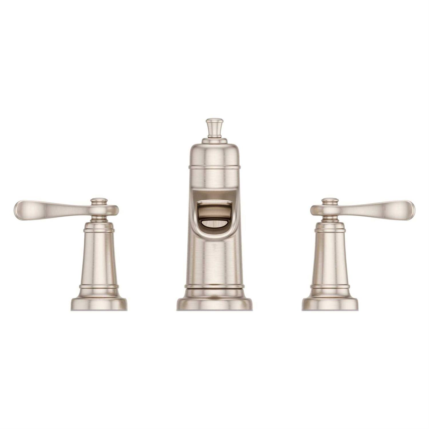 Pfister Ashfield 2-Handle Widespread Bathroom Faucet Brushed Nickel - Image 4