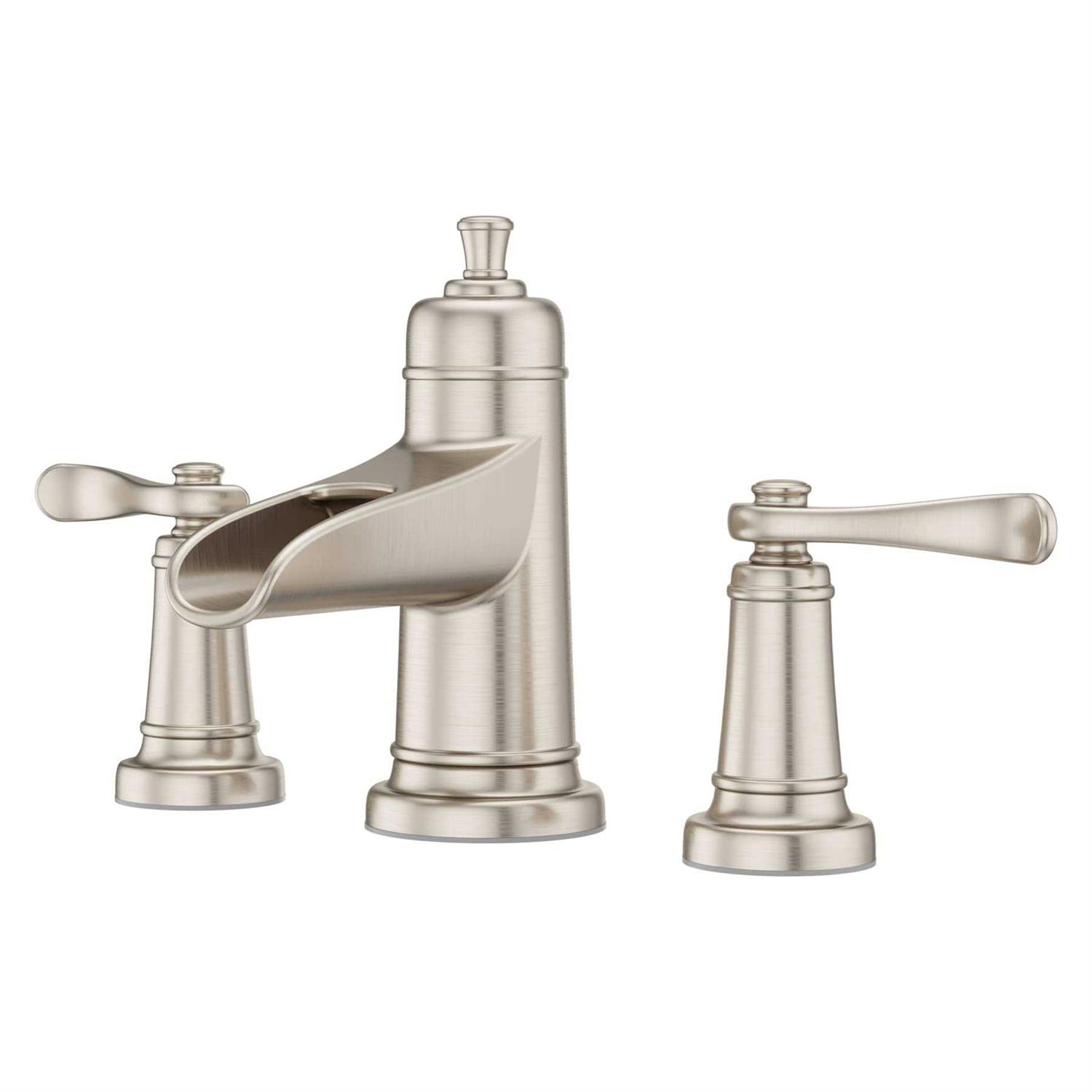 Pfister Ashfield 2-Handle Widespread Bathroom Faucet Brushed Nickel - Image 5