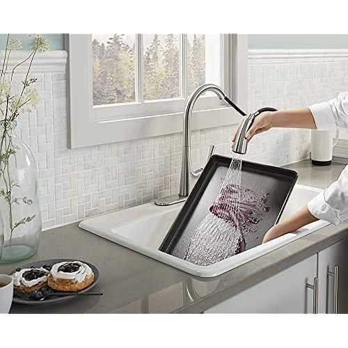 Kohler R77748-SD-VS Malleco Touchless Pull Down Kitchen Sink Faucet - Image 4