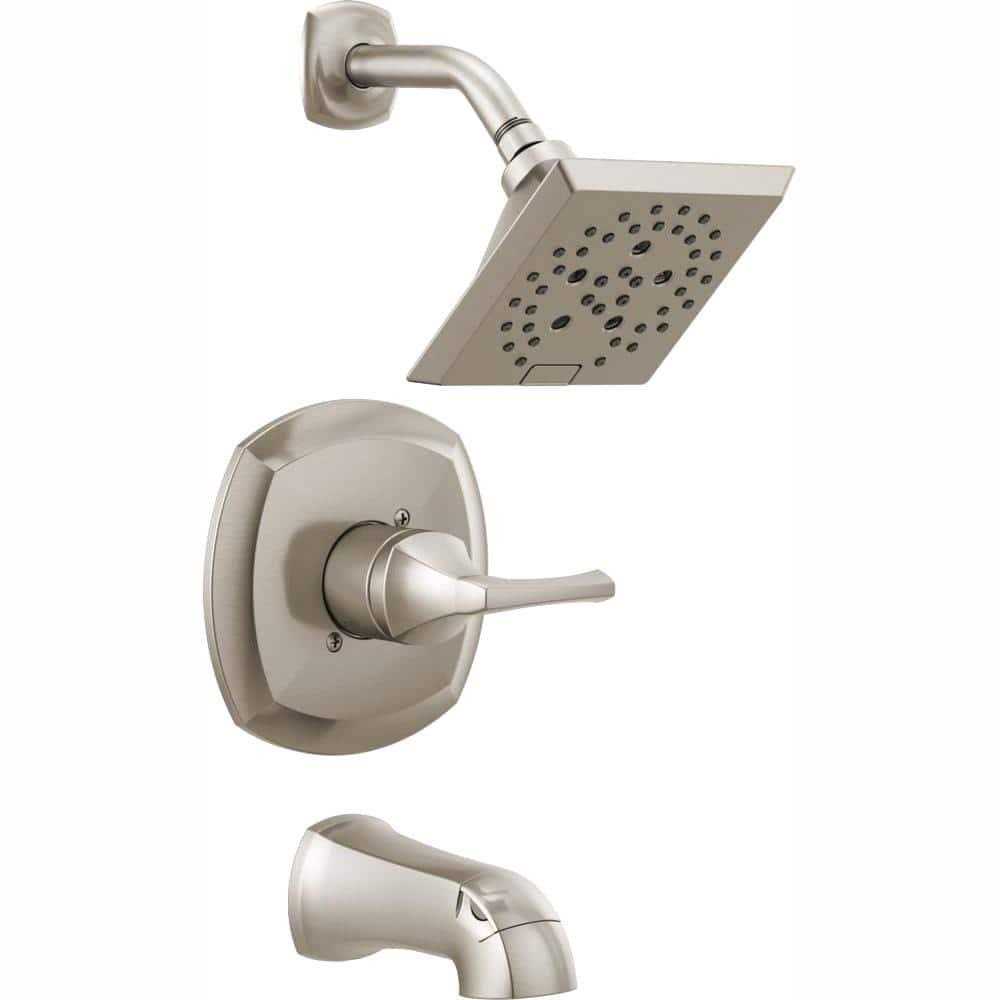 Delta Portwood Single Handle 5 Spray Tub and Shower Faucet with H2Okinetic