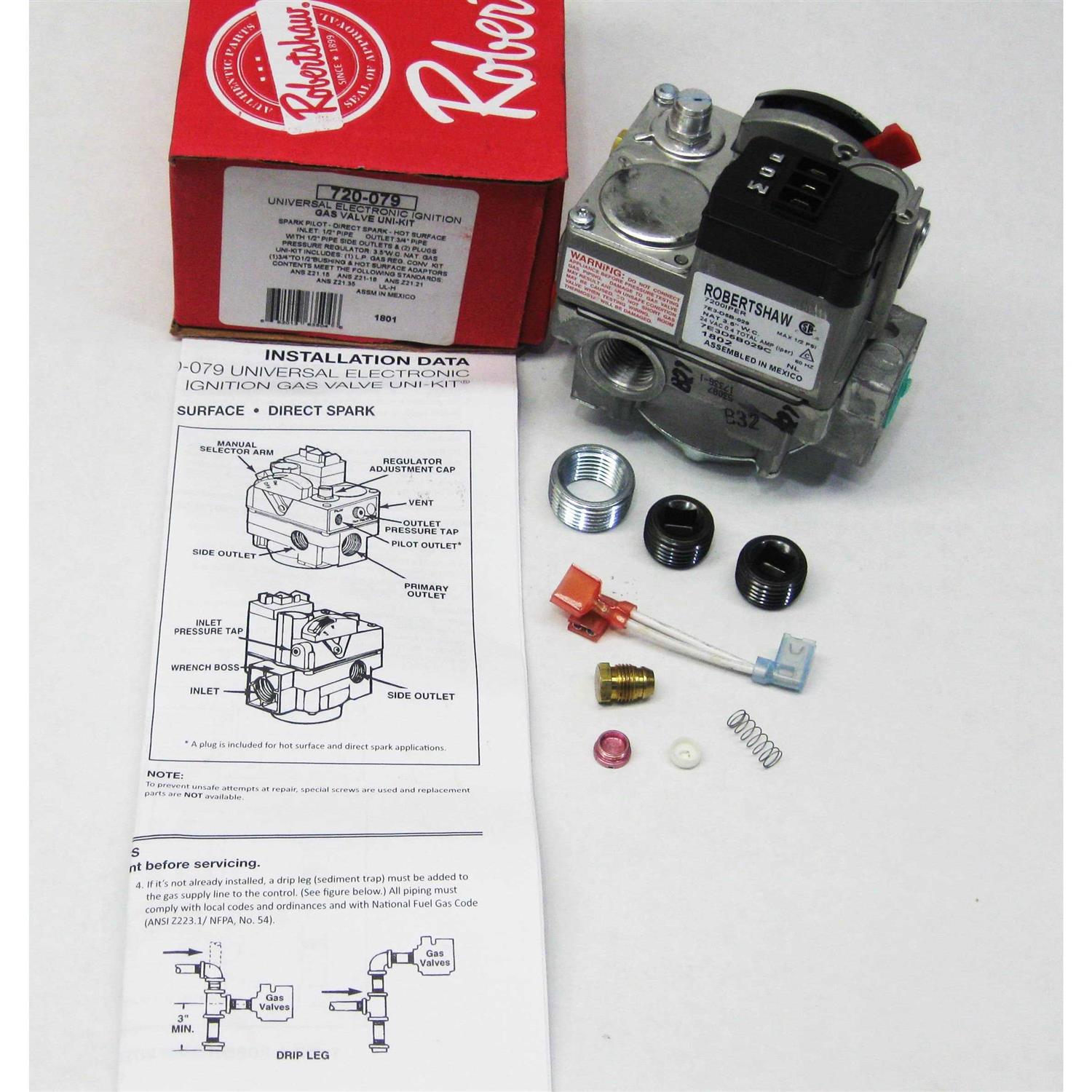 Robertshaw Gas Valve 720-079 - Image 3