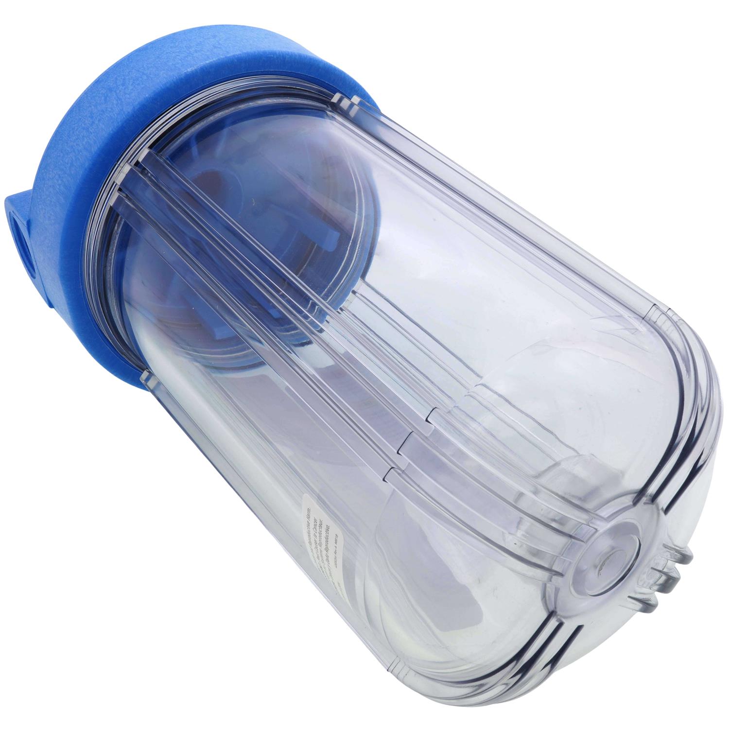 American Plumber 152080 W10-BC 1 Clear Heavy-Duty Housing with Pressure Relief Button - Image 4