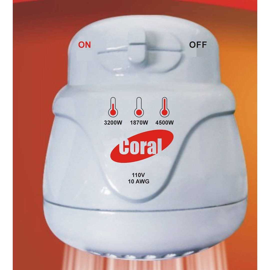 GASFLEX LORENZETTI CORAL 110V Electric Instant Hot Water Shower Head Heater + FREE wall support/tube Included - Image 5