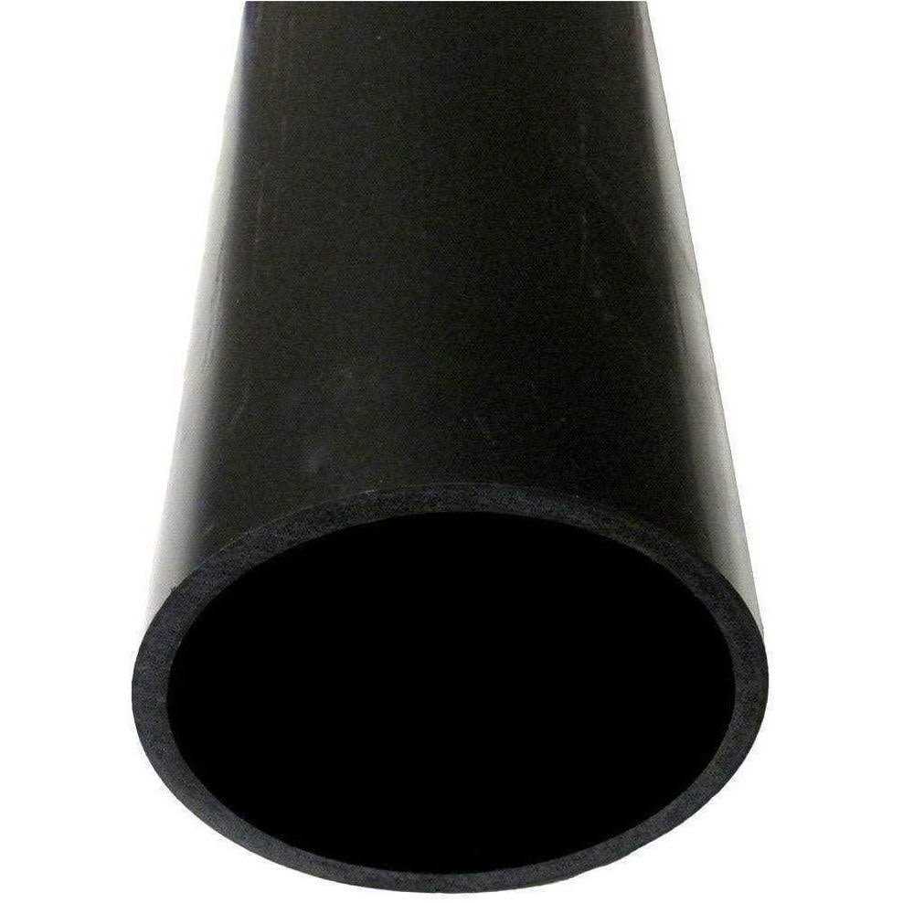DWV Drain Pipe Black ABS Custom Size and Length