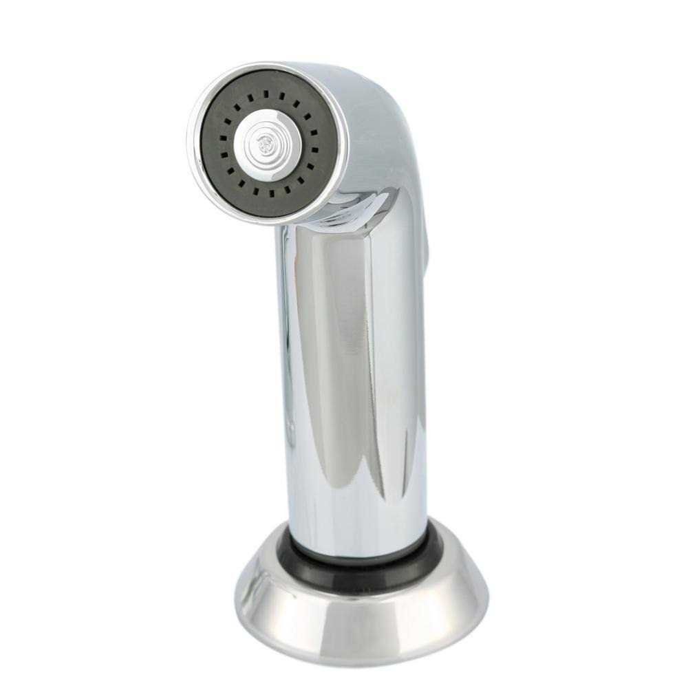 Delta Classic Single Handle Kitchen Faucet with Spray 400LF-WF - Image 3