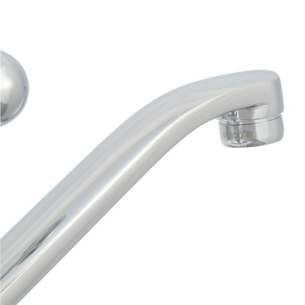 Delta Classic Single Handle Kitchen Faucet with Spray 400LF-WF - Image 4