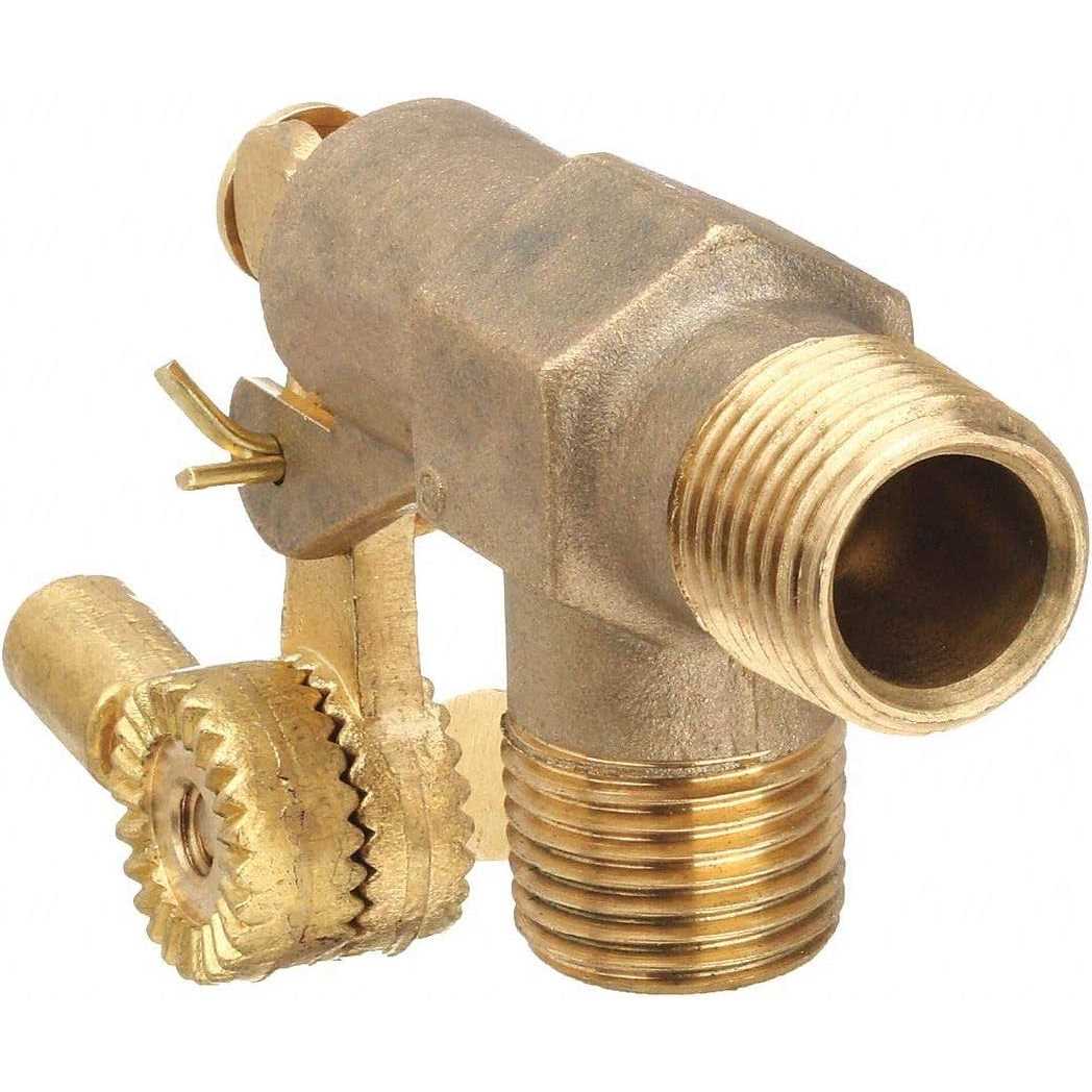Robert Manufacturing R400 Series Bob Red Brass Float Valve NPT Male Inlet x NPT Male Outlet - Image 3