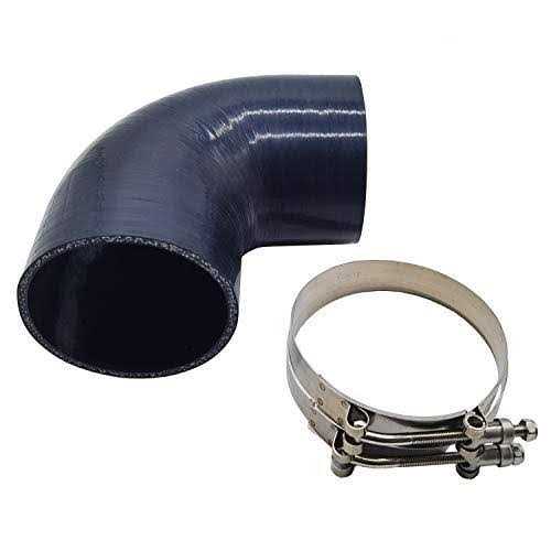 Ucreative 90 Degree Elbow 4-ply High Performance Coupler Silicone Hose for Vehicle with T-Bolt Clamp - Image 2