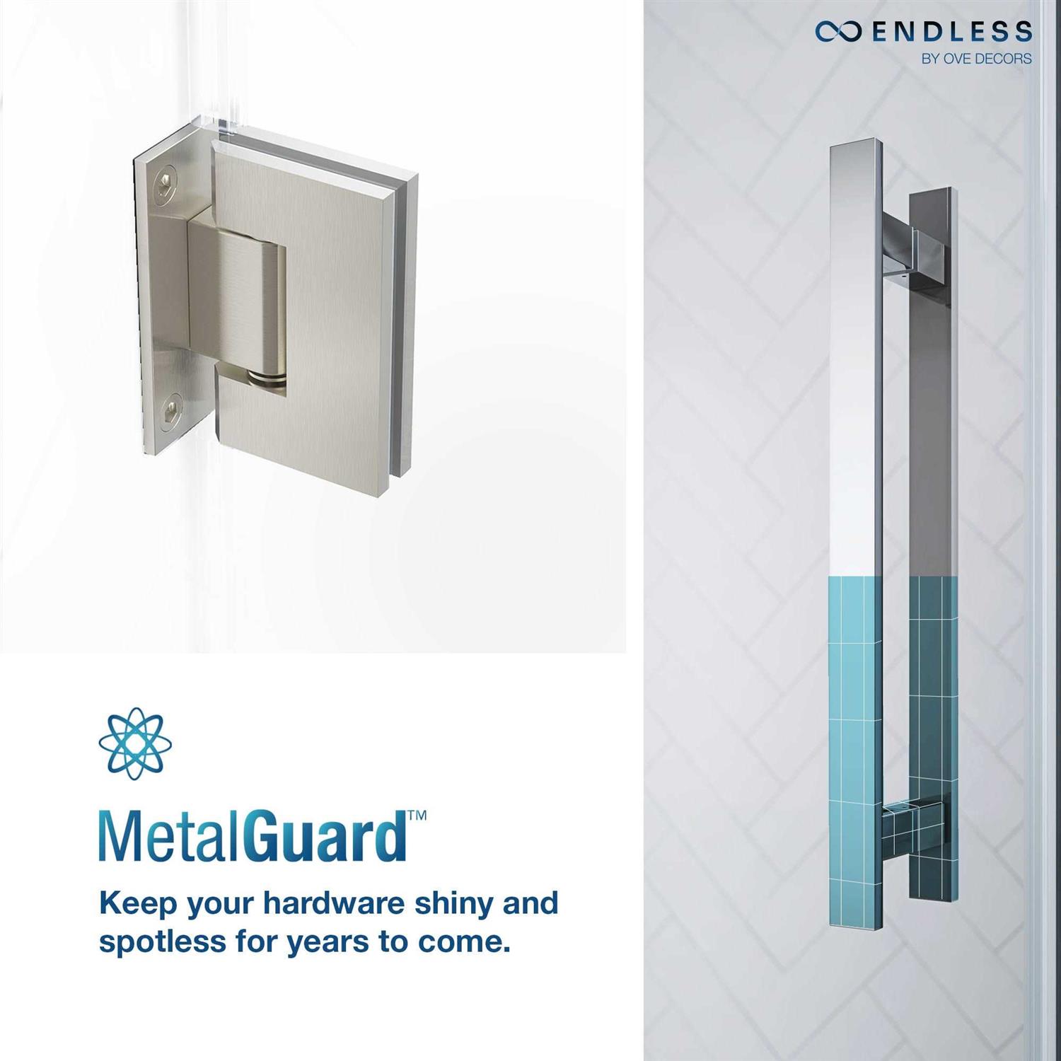 Ove Decors Tampa-Pro 49 1/8 in. W x in. H Pivot Frameless Door Buttress Panel - Image 4