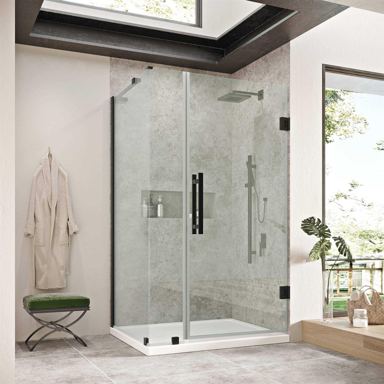 Ove Decors Tampa-Pro 49 1/8 in. W x in. H Pivot Frameless Door Buttress Panel - Image 5