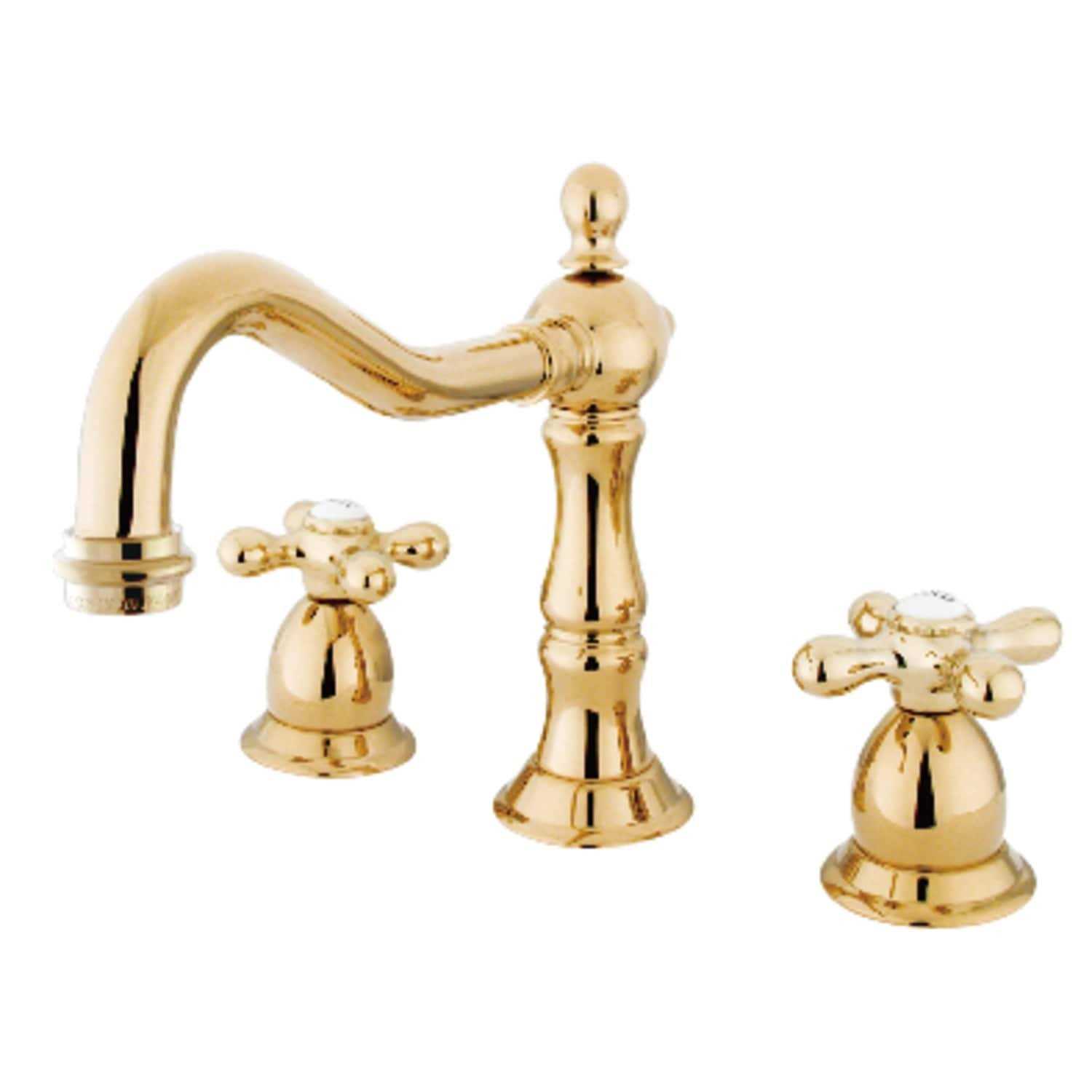 Kingston Brass Heritage Widespread Bathroom Faucet - Image 3