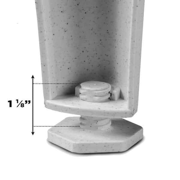 Rugged Tub 18 in. x 24 in. Polypropylene Granite Laundry Sink with 2 Hdl Non Metallic Pullout Faucet and Installation Kit - Image 4