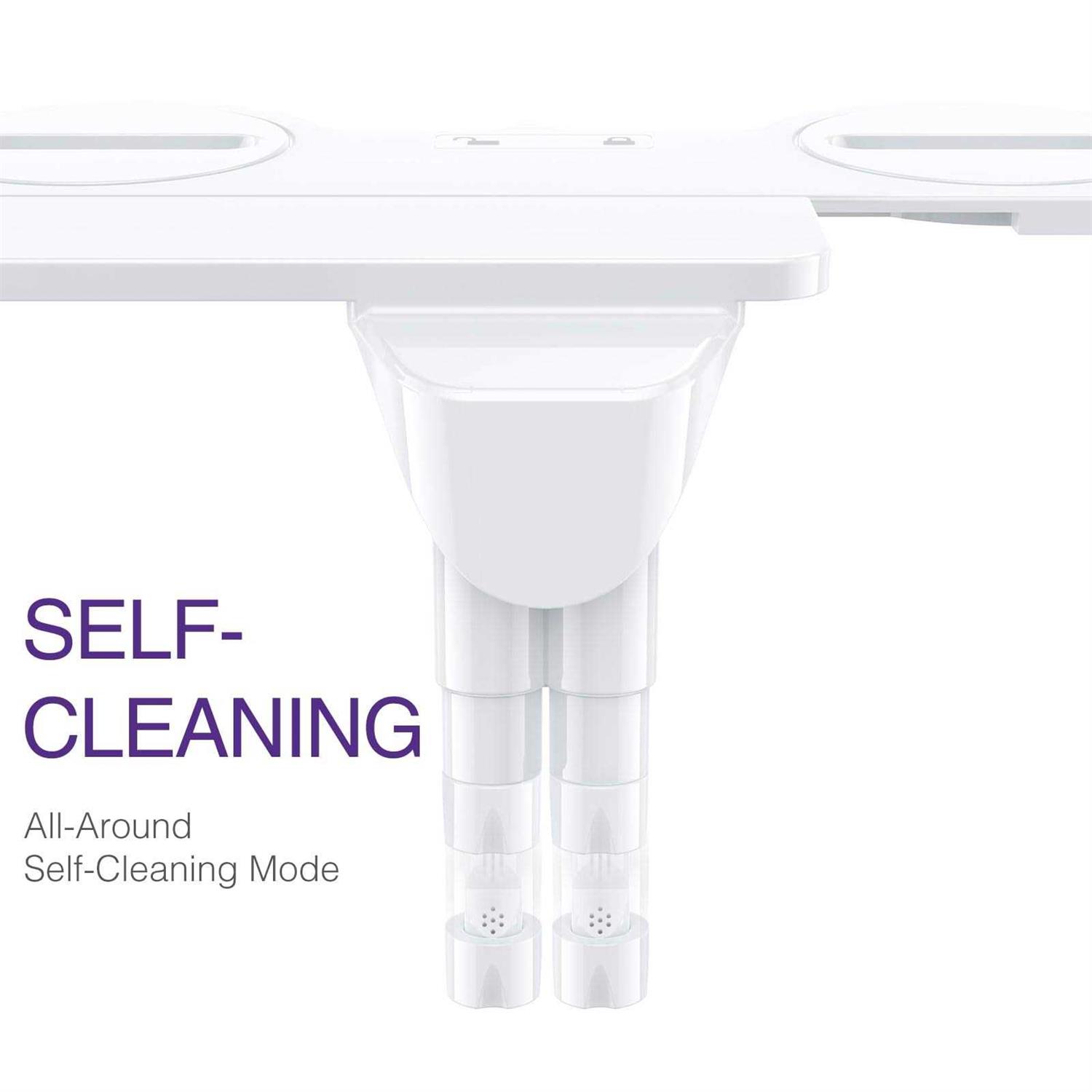 Veken Bidet Attachment for Toilet Ultra-Slim Self Cleaning Fresh Cold Water Sprayer Bidets for Existing Toilets Seat Baday Beday Badette Bedette - Image 5