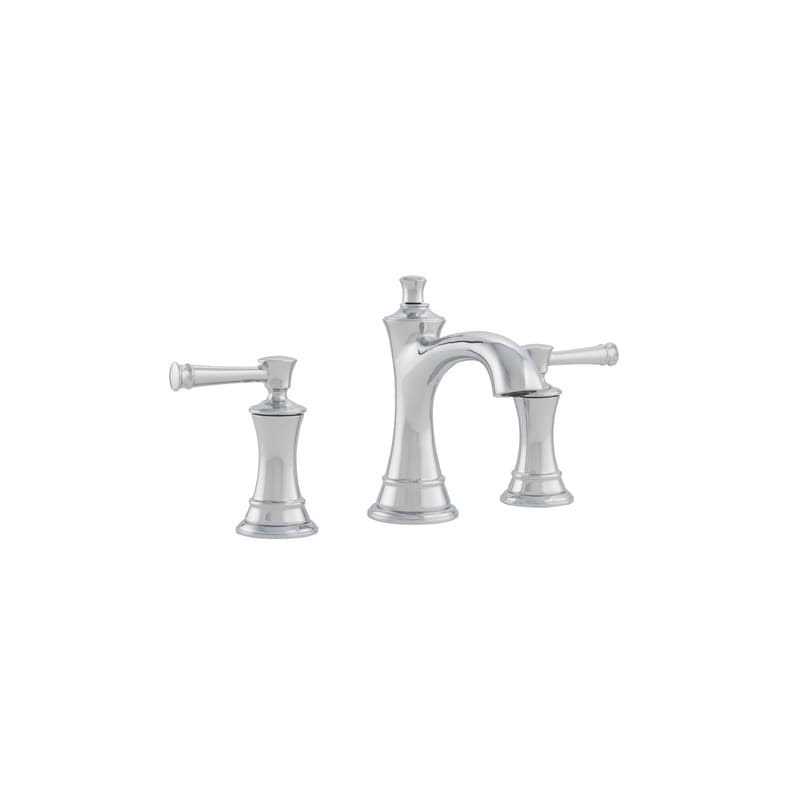 Signature Hardware Beasley Widespread Faucet Bathroom Faucet with Drain Assembly - Image 4