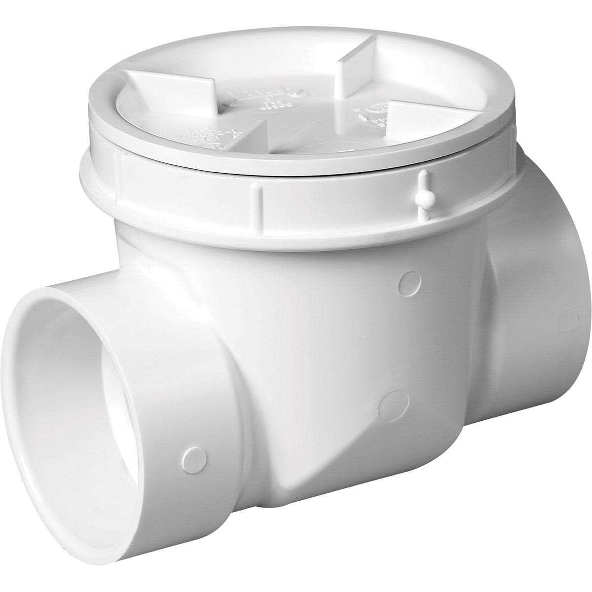 Oatey 3 In. PVC Backwater Valve 43900