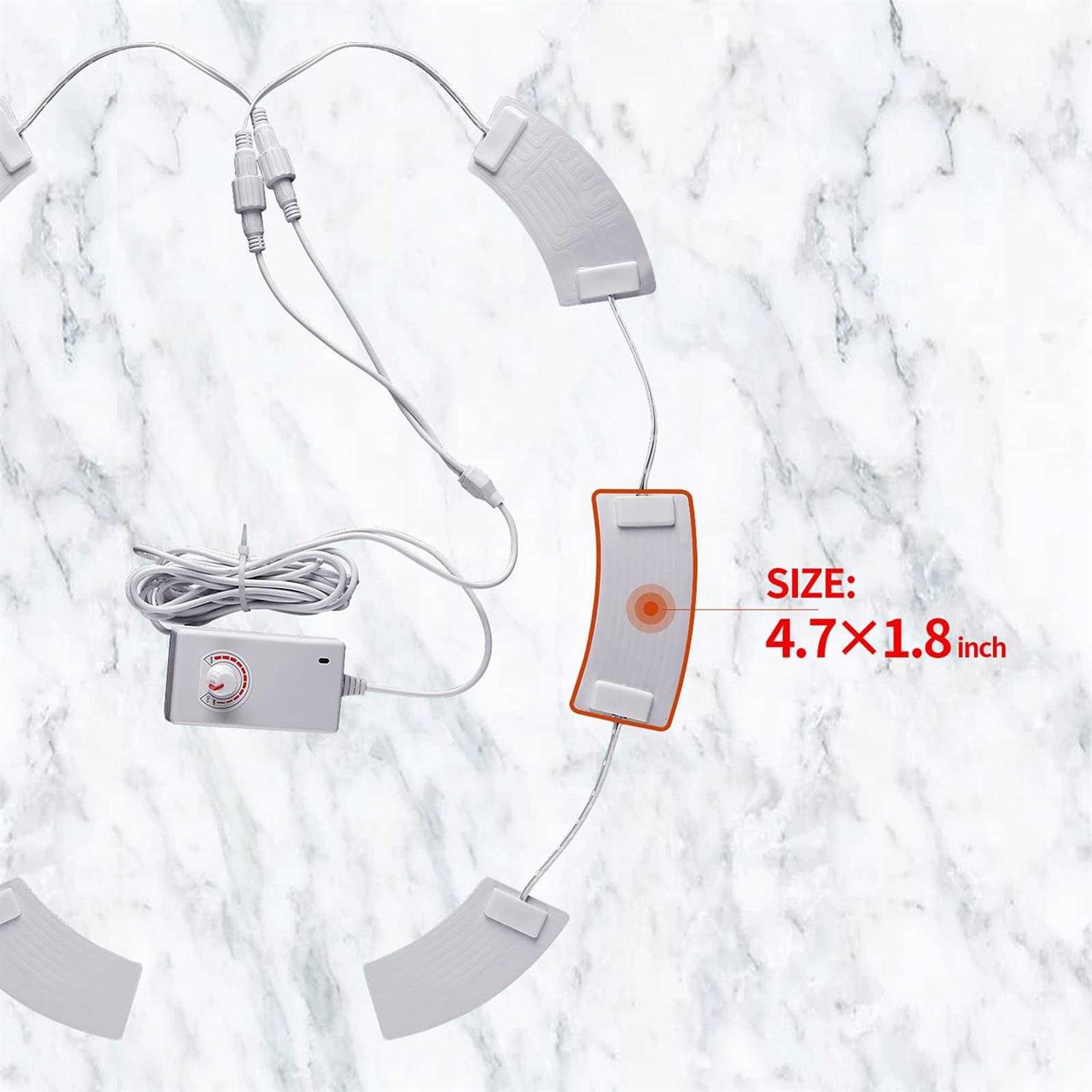 OLYDON Heated Toilet Seat Cover,Waterproof Elongated Heated Sticker, Easy Disassembly and Installation - Image 4