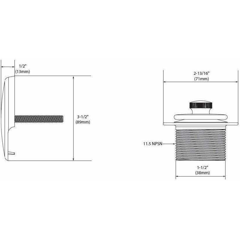 Moen Wrought Iron Tub/Shower Drain Covers - Image 5