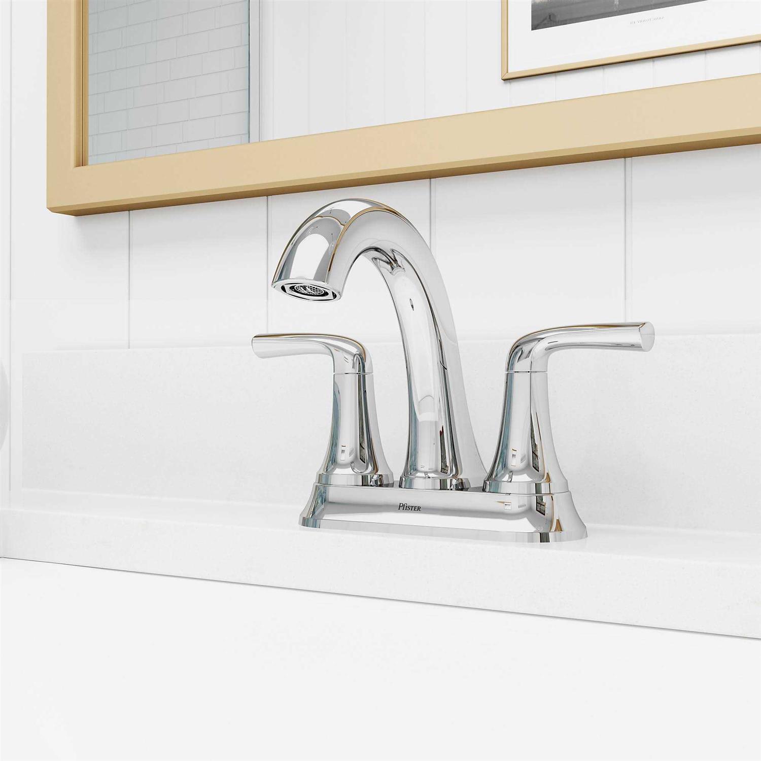 Pfister Ladera 4 in. Centerset Double Handle Bathroom Faucet - Image 5