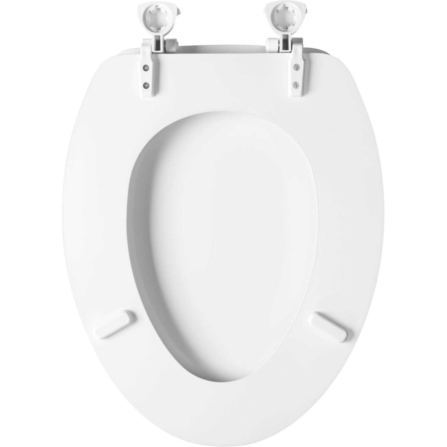 Mayfair Elongated Molded Wood Toilet Seat - Image 5