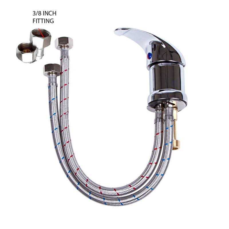 Salon Shampoo Bowl Hot And Cold Faucet Handle Spa Quality By eMarkBeauty Tlc-1164nr - Image 3