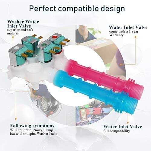 OEM 134637810 Washer Water Inlet Valve by Beaquicy - Image 5