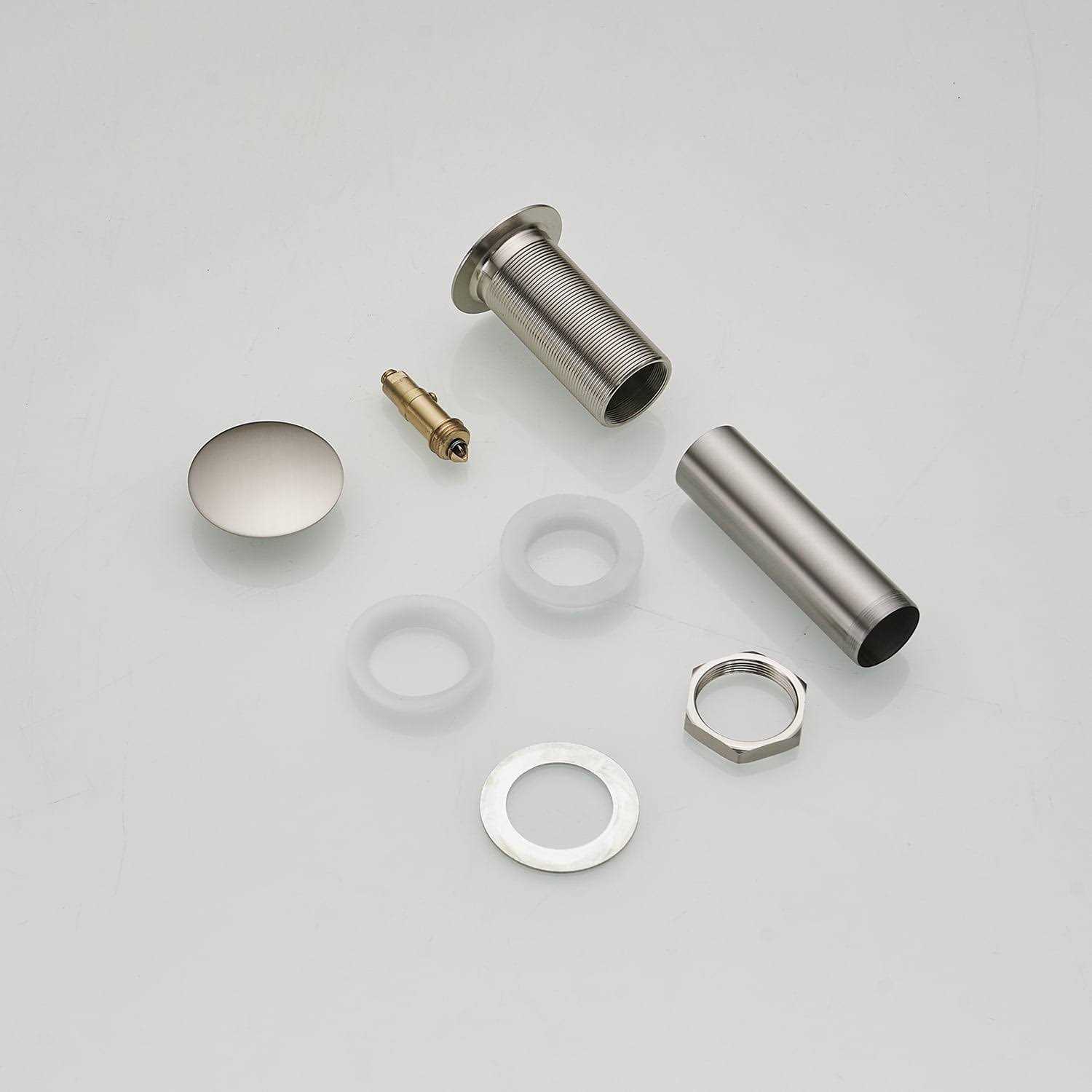 BWE Bathroom Sink Pop-Up Drain Without Overflow - Image 3